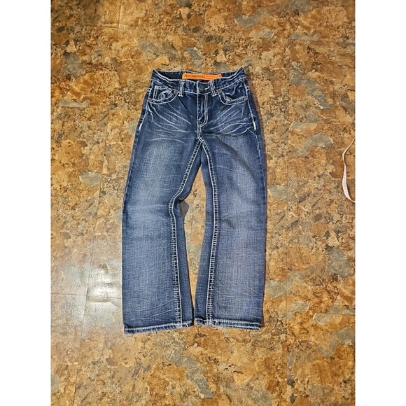 Rock & Roll Cowboy Youth Girls BB Gun 12 Regular‎ Fit Bootcut Jeans (A246) - Picture 7 of 8
